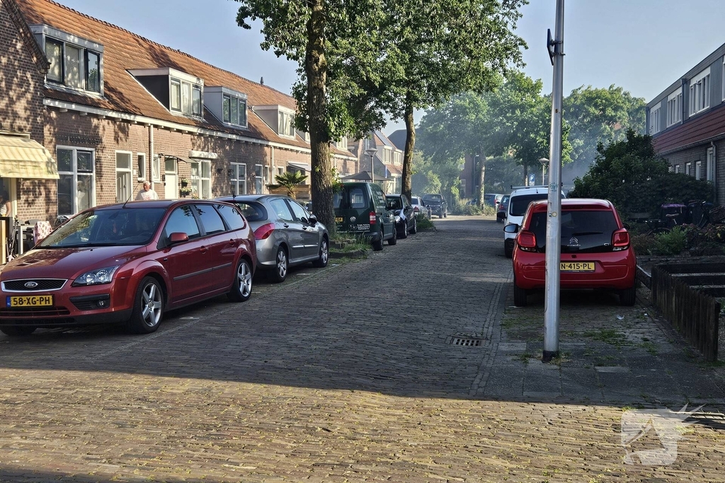Brandweer snel ter plaatse bij buitenbrand
