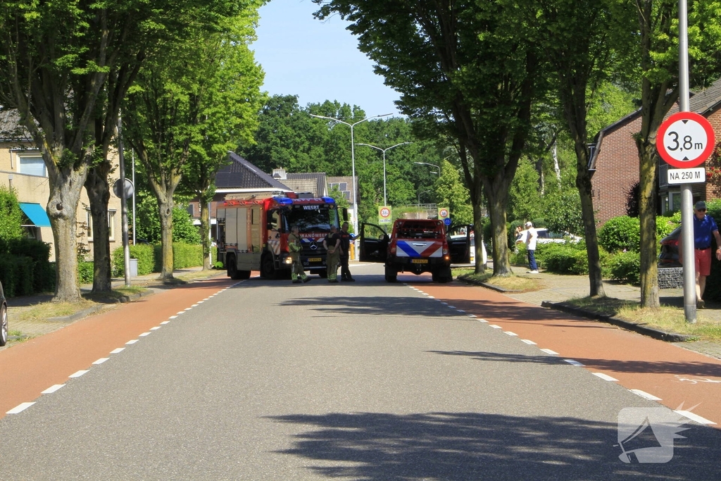 Gaslek tijdens graafwerkzaamheden