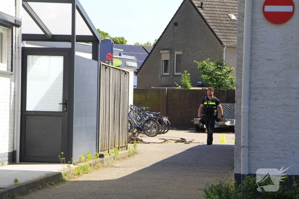 Gaslek tijdens graafwerkzaamheden