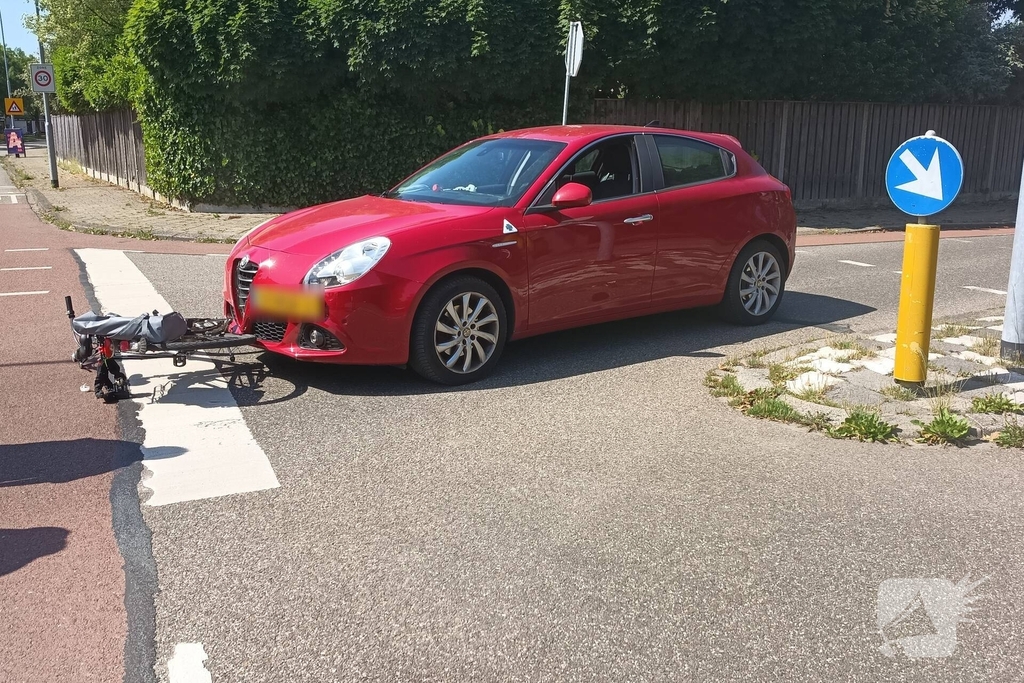 Fietser aangereden door automobilist
