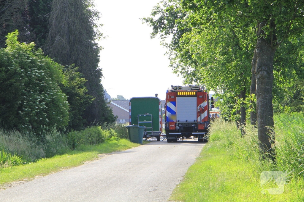 Gasleiding beschadigd bij graafwerkzaamheden