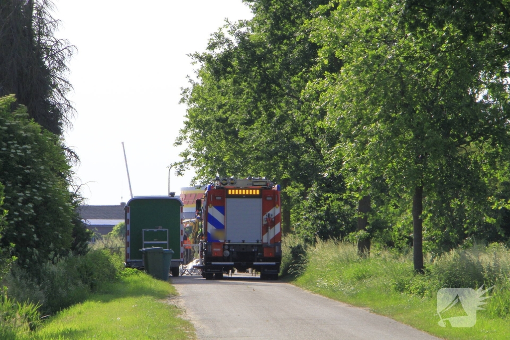 Gasleiding beschadigd bij graafwerkzaamheden