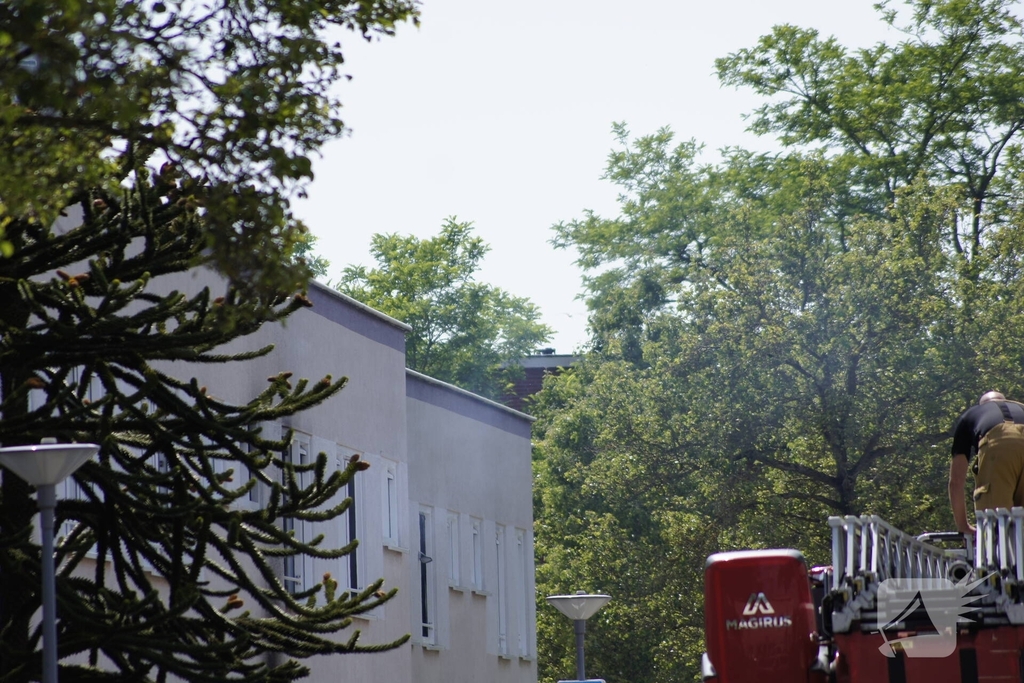 Flinke brand in meterkast van portiekwoning