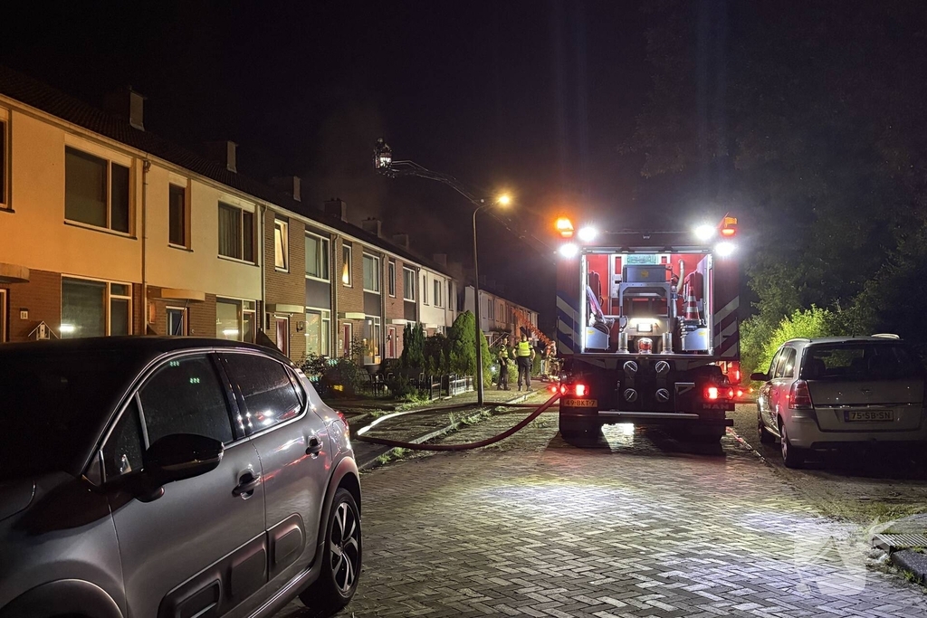 Woning uitgebrand in Hoogeveen
