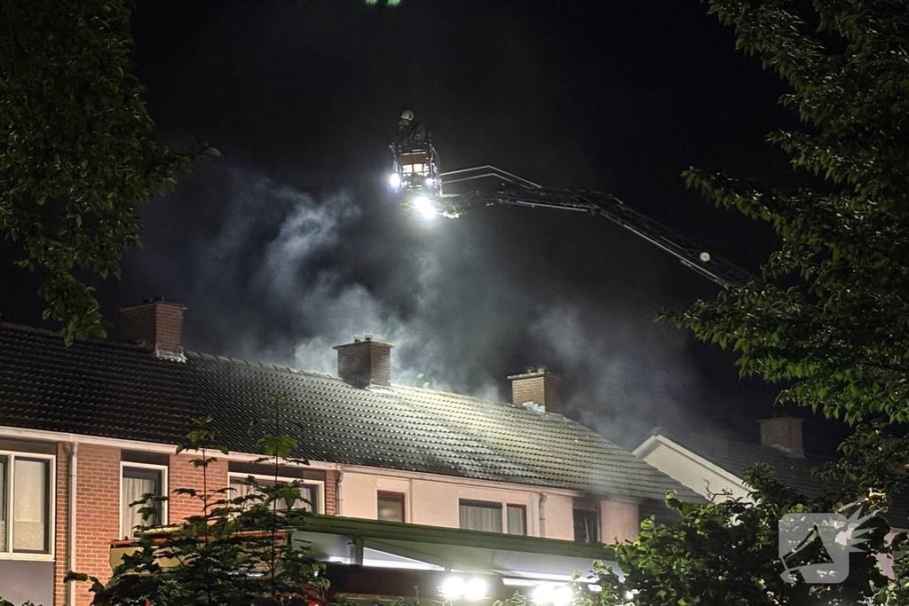 Woning uitgebrand in Hoogeveen