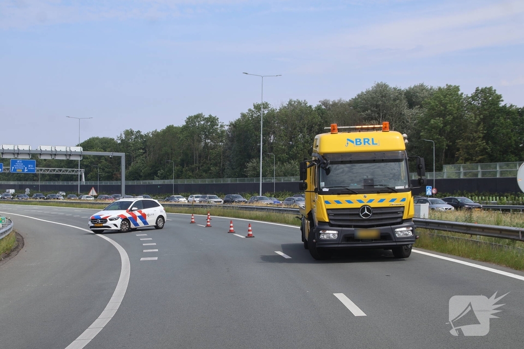 Wederom ongeval met motor nabij Corbulo tunnel
