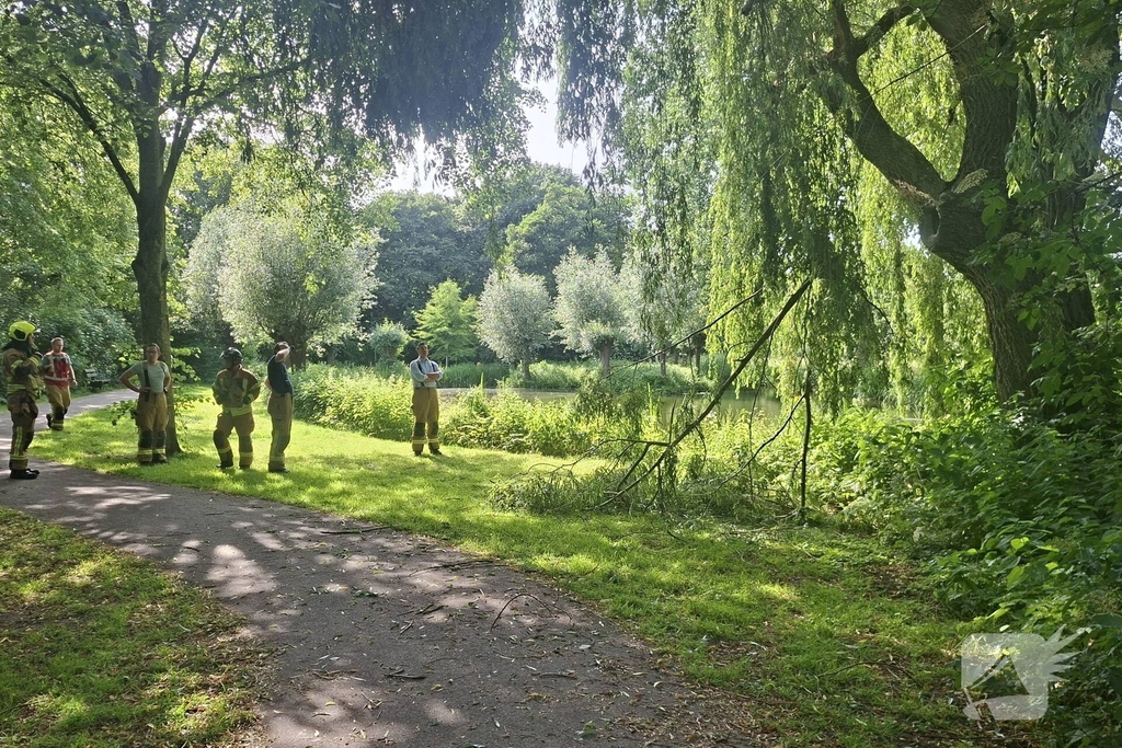 Takken breken af na natuurincident