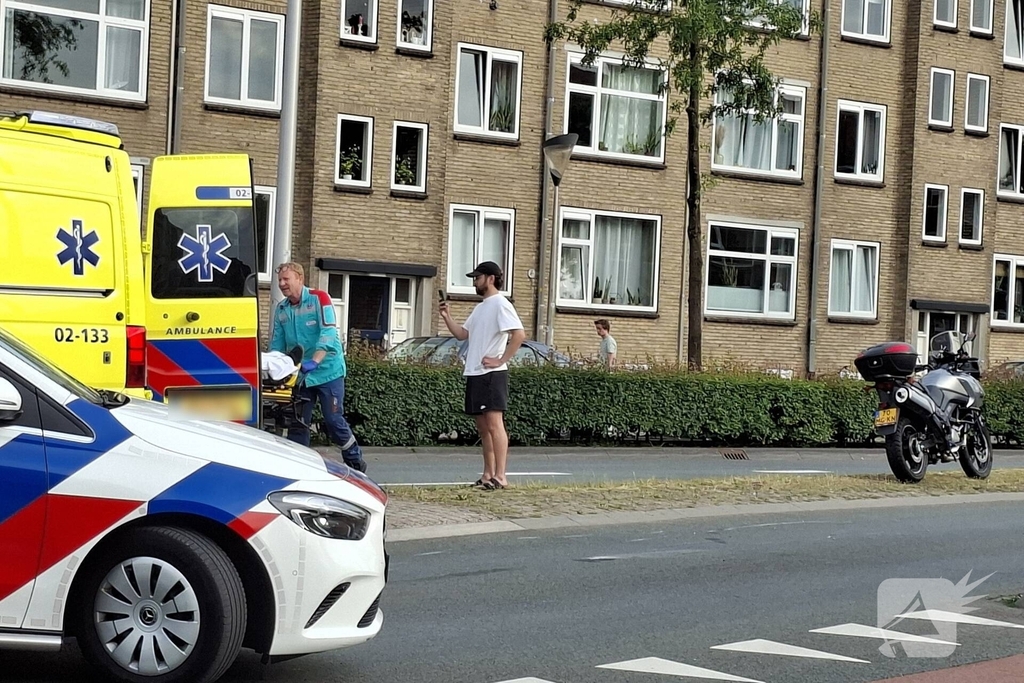 Motorongeval leidt tot ziekenhuisopname