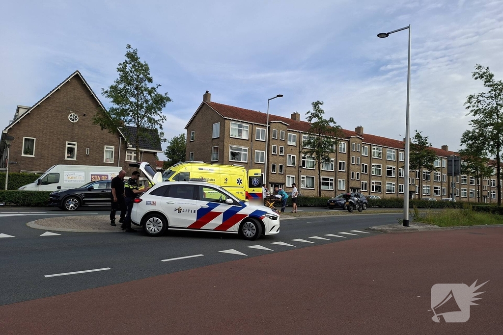 Motorongeval leidt tot ziekenhuisopname