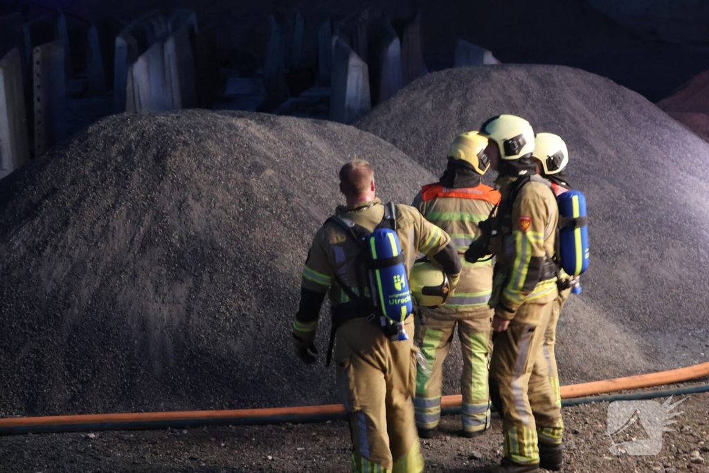 Forse buitenbrand in Amersfoort