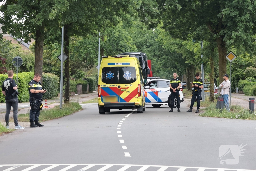 Ongeval met motorscooter en auto leidt tot doorrijden