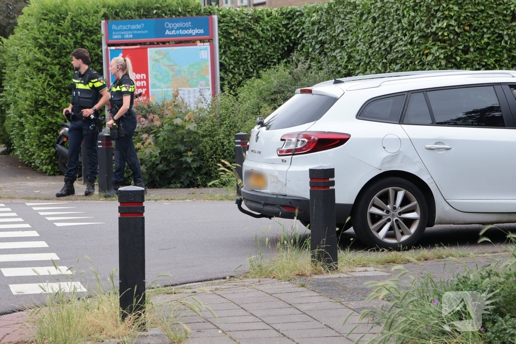 Ongeval met motorscooter en auto leidt tot doorrijden