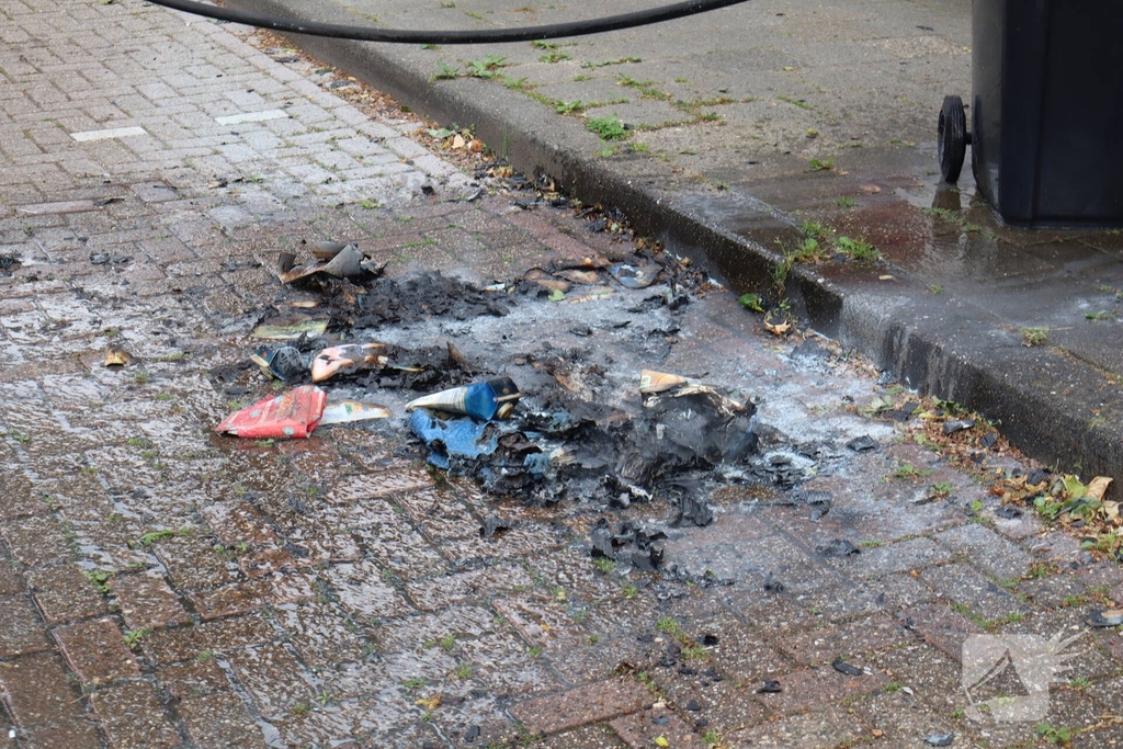 Containerbrand vergt inzet van brandweer