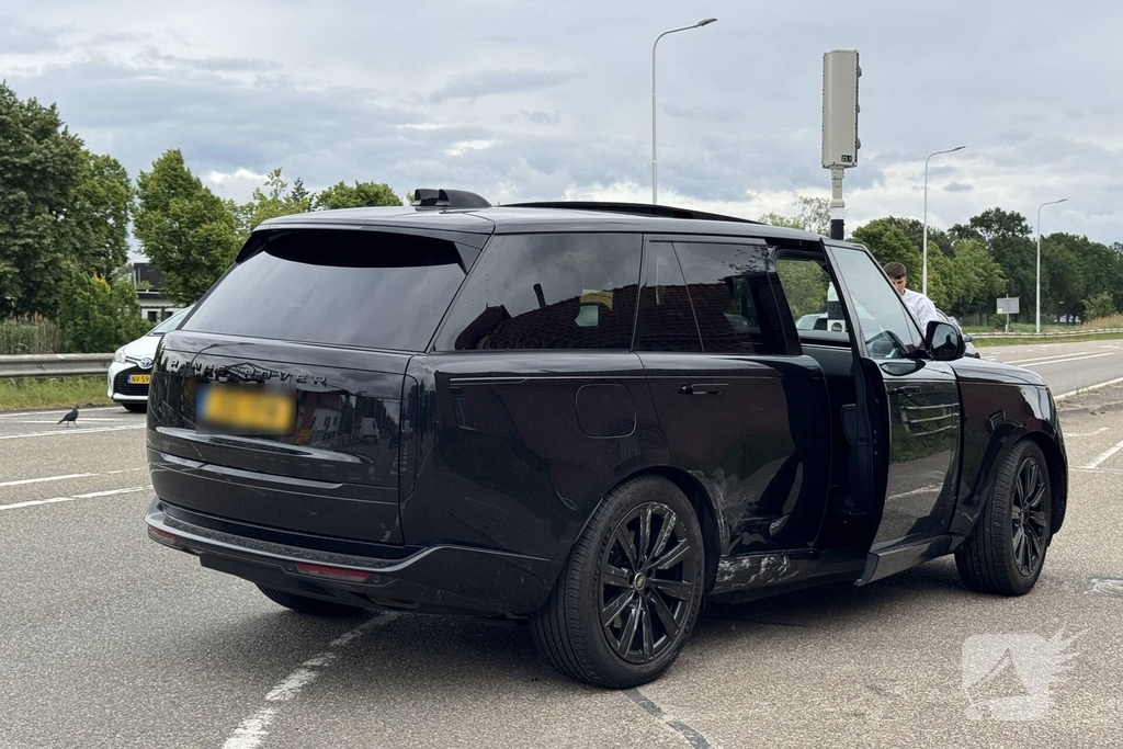 Botsing tussen twee auto's in Aarle-Rixtel