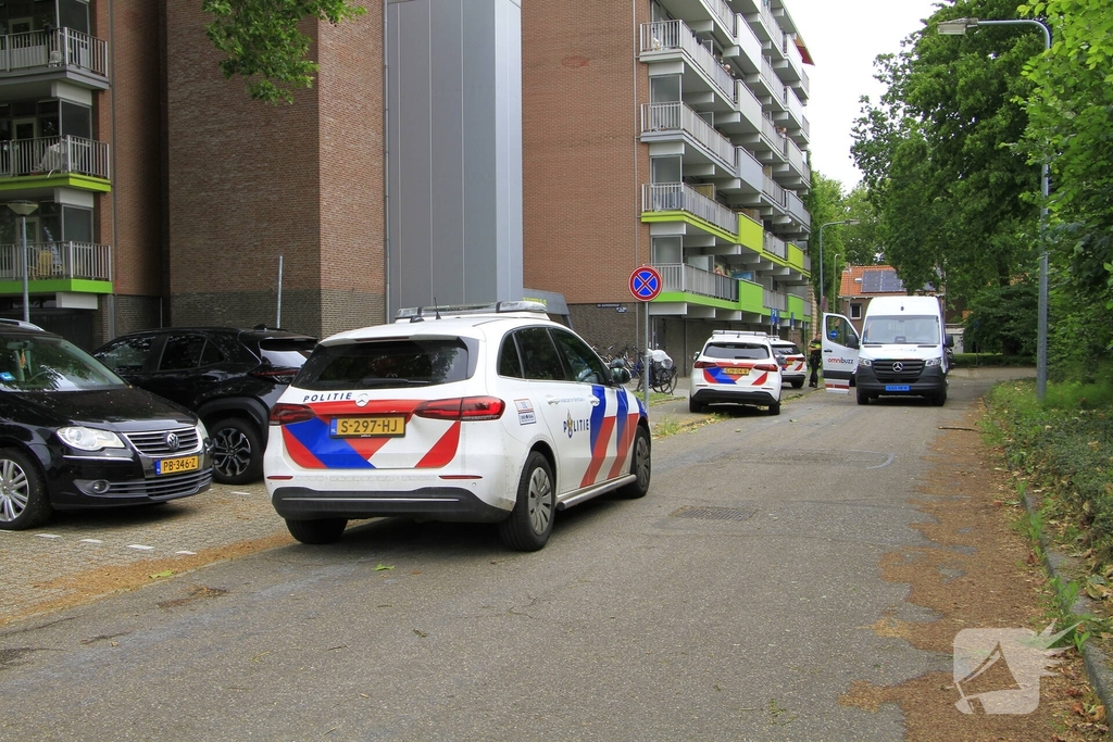 Aanhouding na melding van vreemdelucht