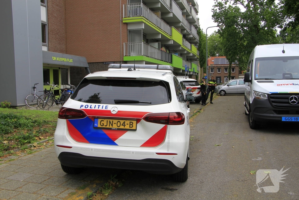 Aanhouding na melding van vreemdelucht