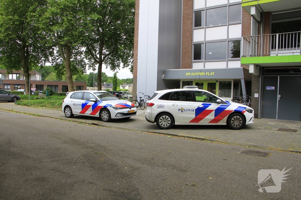 Aanhouding na melding van vreemdelucht