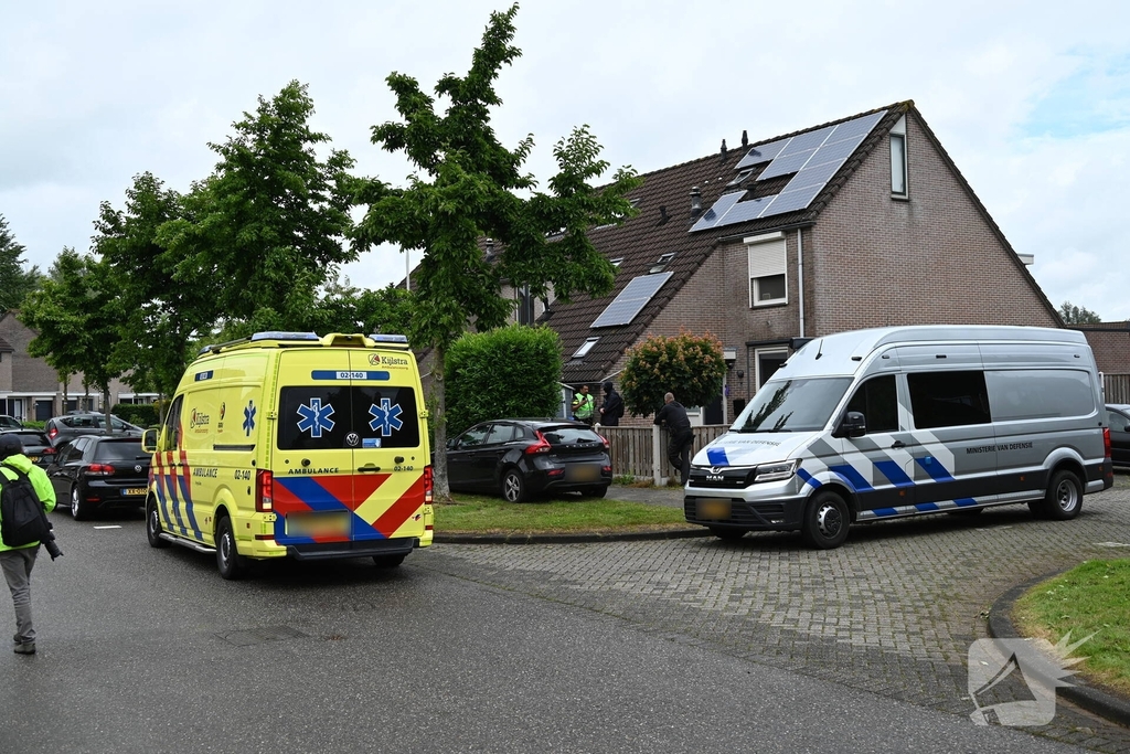 Explosieven Opruimingsdienst Defensie ingezet bij woning