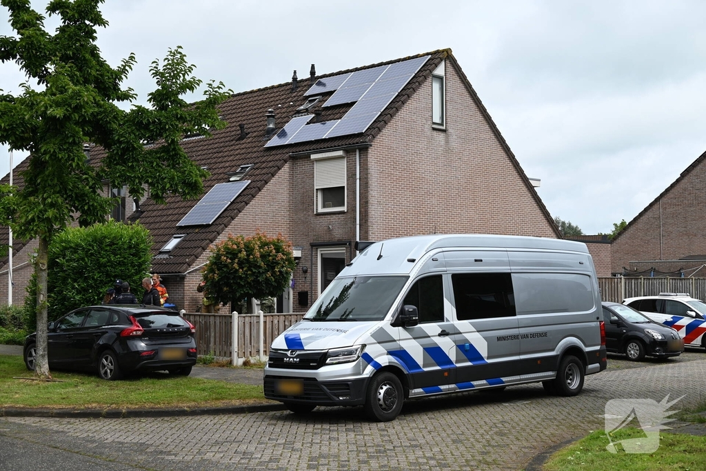 Explosieven Opruimingsdienst Defensie ingezet bij woning
