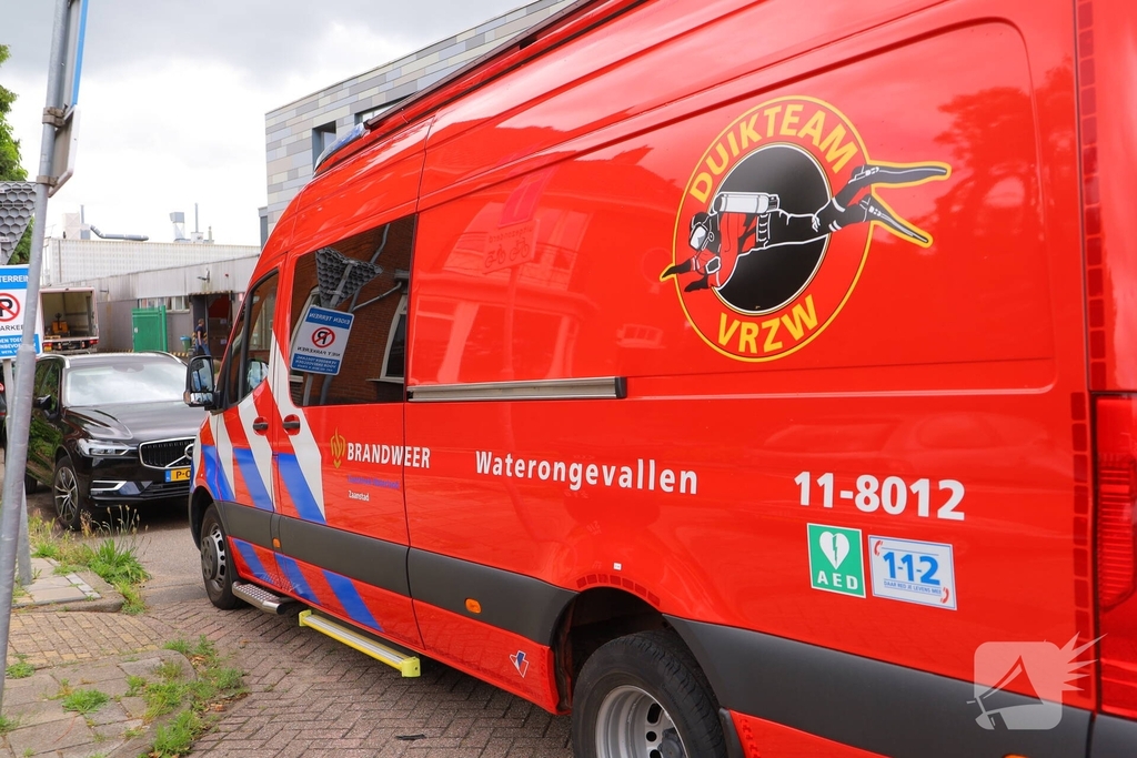 Brand in bedrijf door elektrische pompwagen