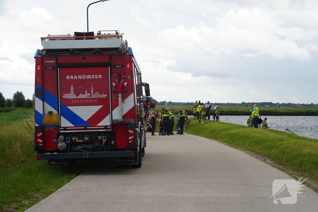 Traumahelikopter ingezet voor persoon te water