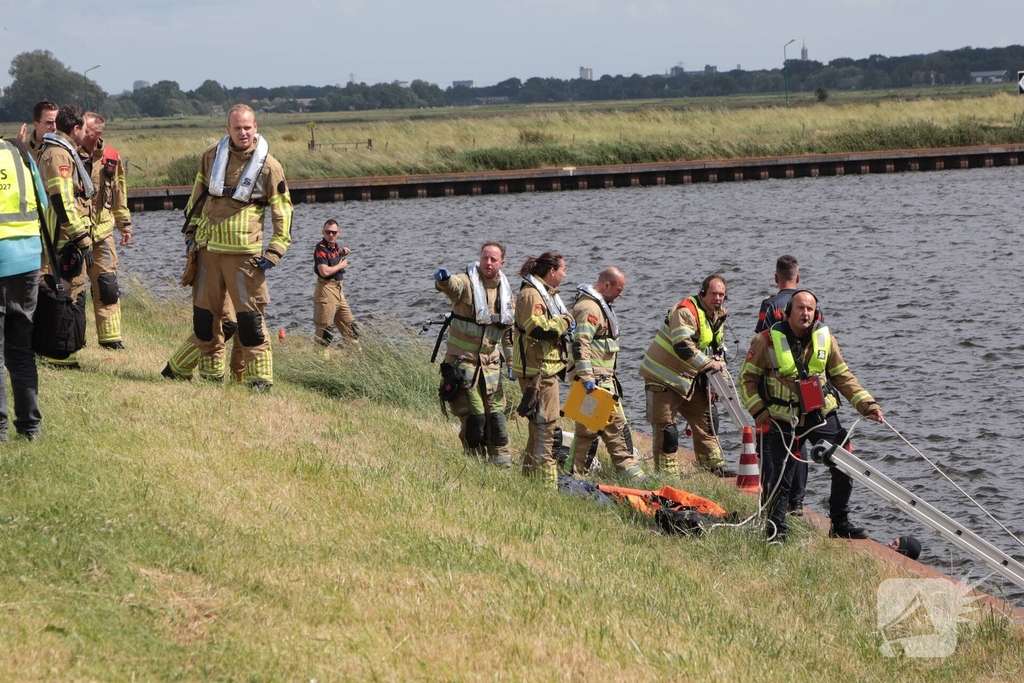 Traumahelikopter ingezet voor persoon te water
