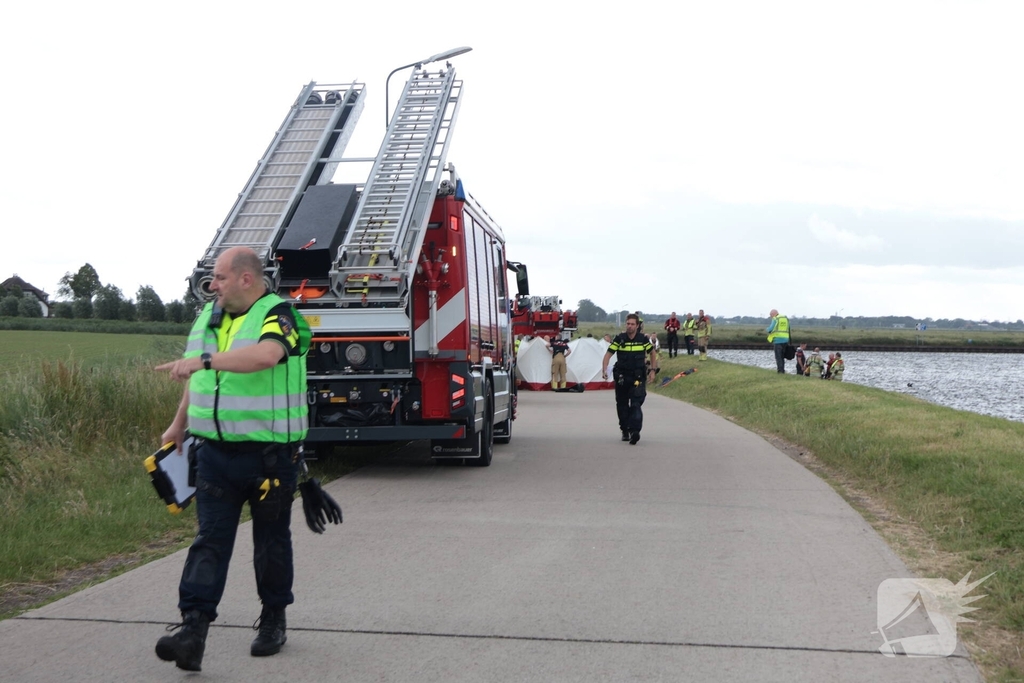 Traumahelikopter ingezet voor persoon te water