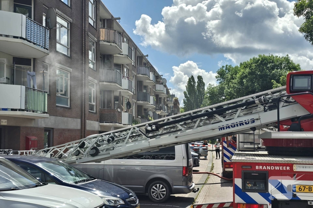 Woningbrand zonder gewonden