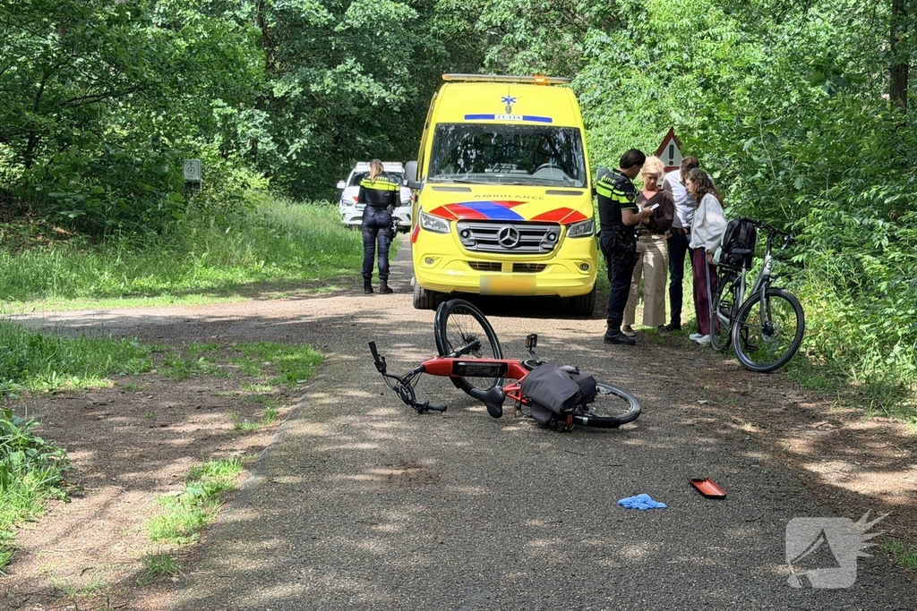 Fietser gewond bij ongeval