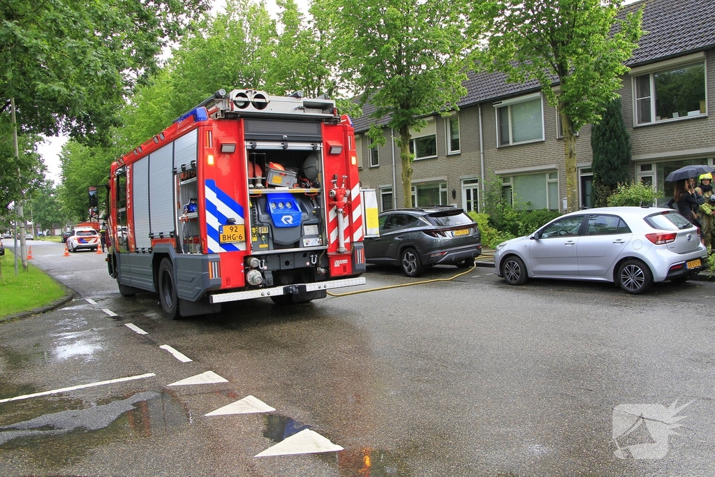 Brand veroorzaakt kortsluiting in meterkast