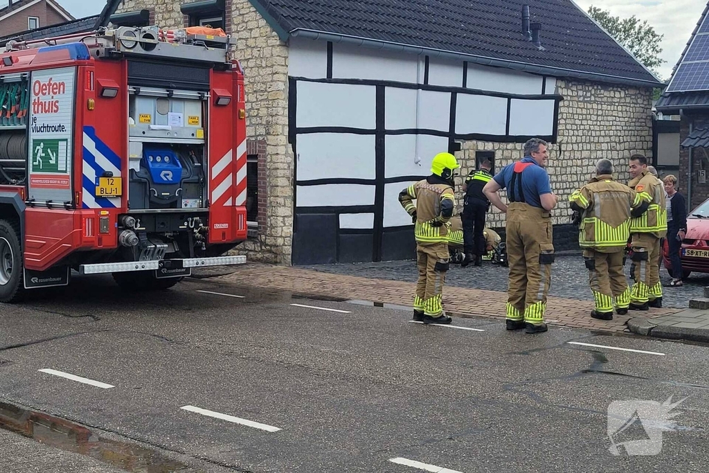 Brandweer ingezet voor brand in woning