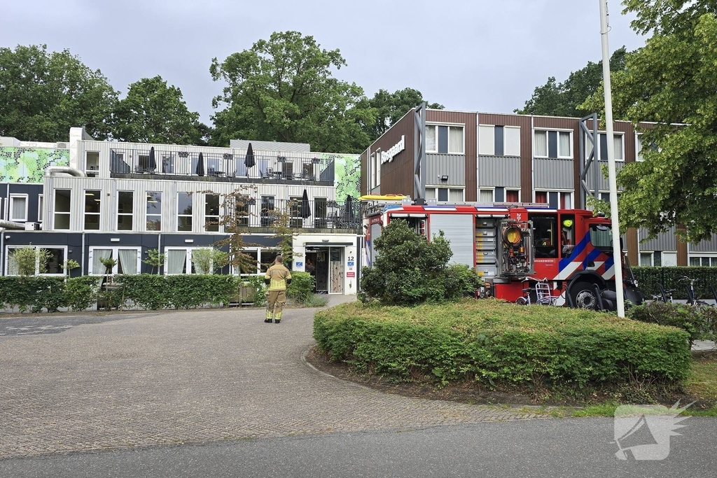 Brand in pand leidt tot snelle inzet van hulpdiensten