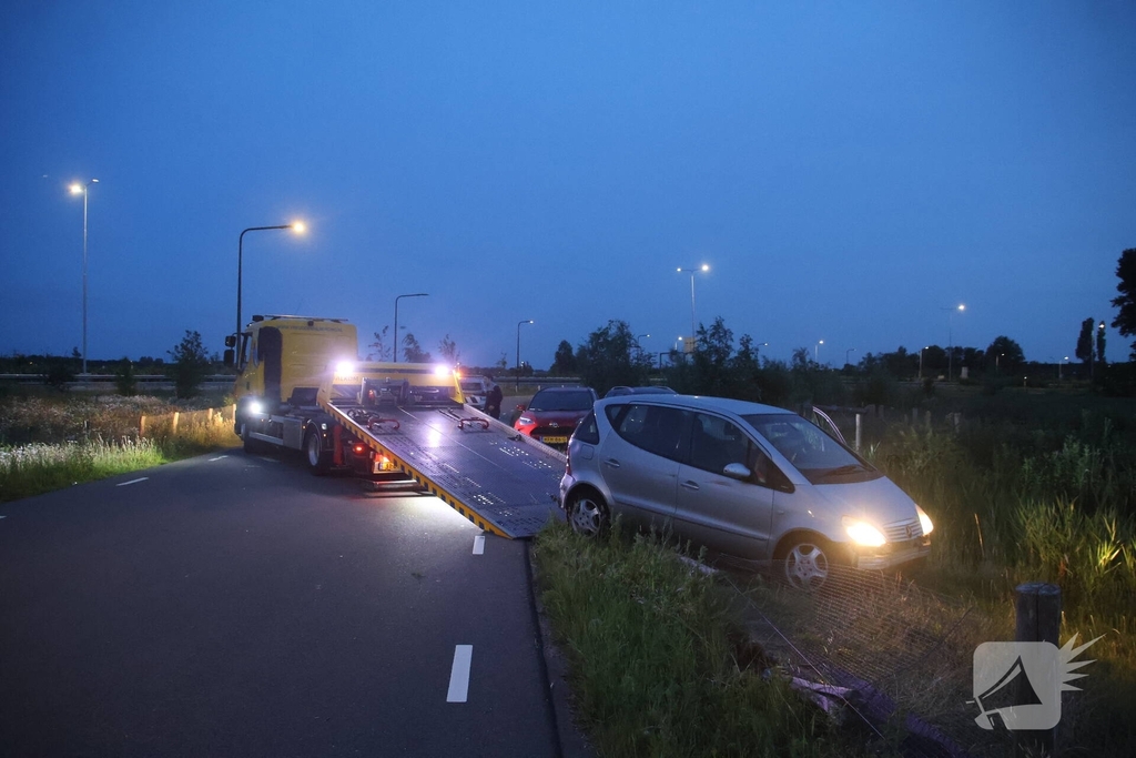 Automobilist aangehouden na bijna te water raken