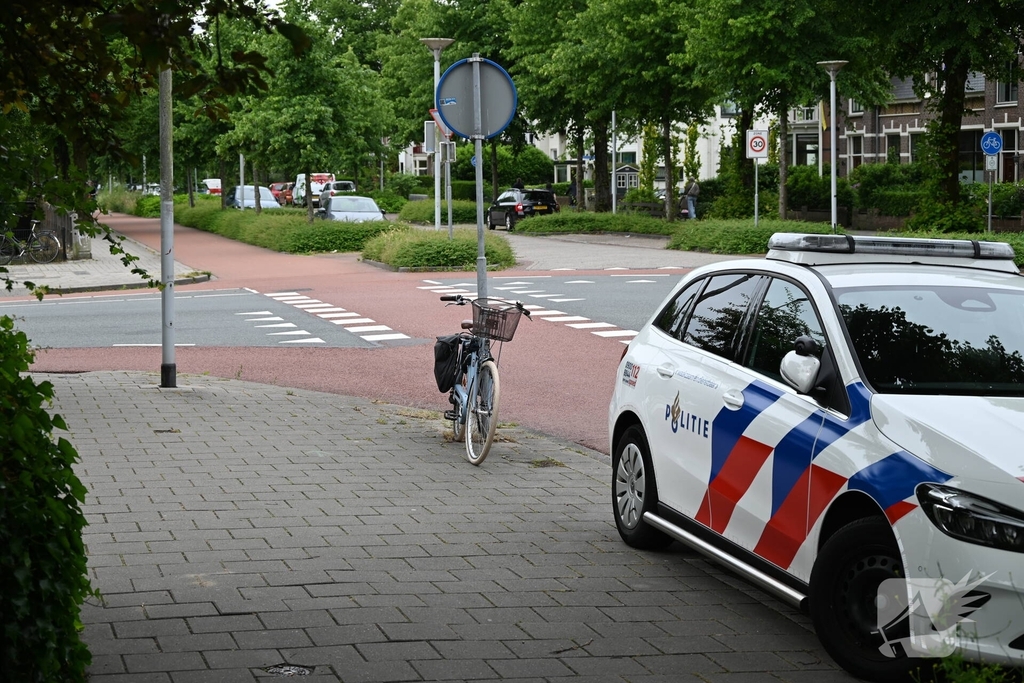 Aanrijding op fietspad leidt tot hulpverlening