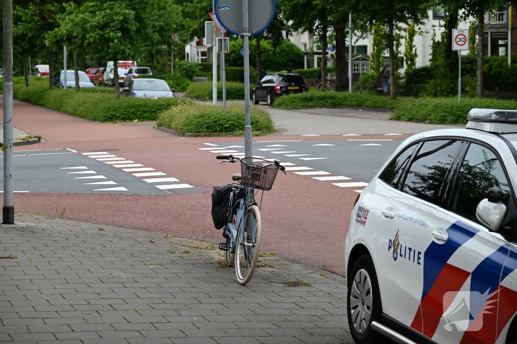 Aanrijding op fietspad leidt tot hulpverlening