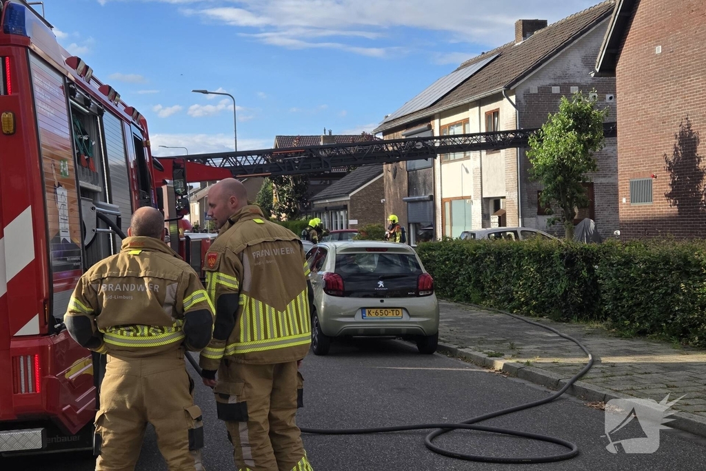 Woningbrand in Sittard trekt veel aandacht