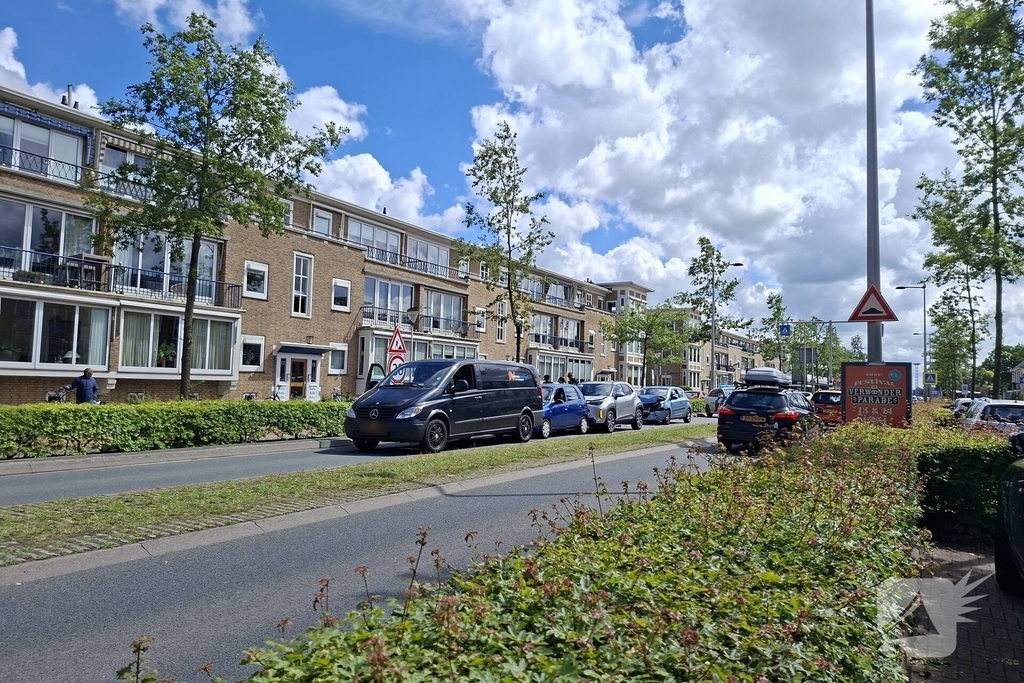 Vier auto's betrokken bij kop-staartbotsing
