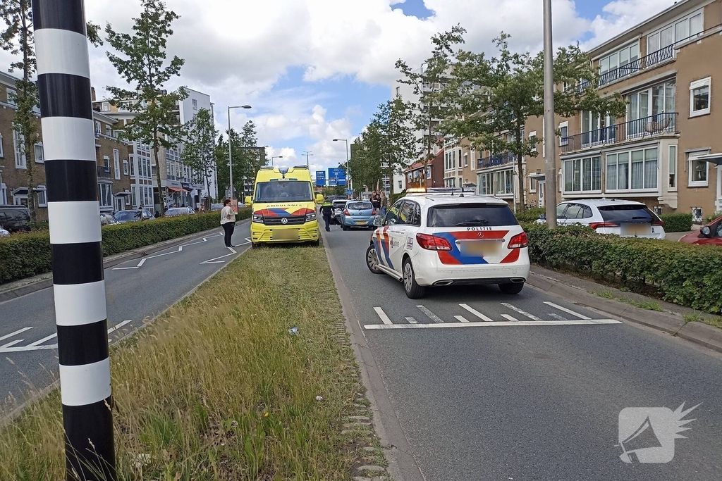 Vier auto's betrokken bij kop-staartbotsing