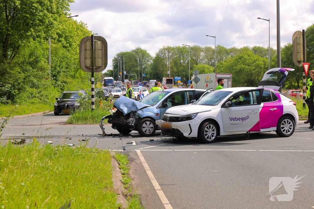 Ongeval leidt tot gewonde en verkeershinder
