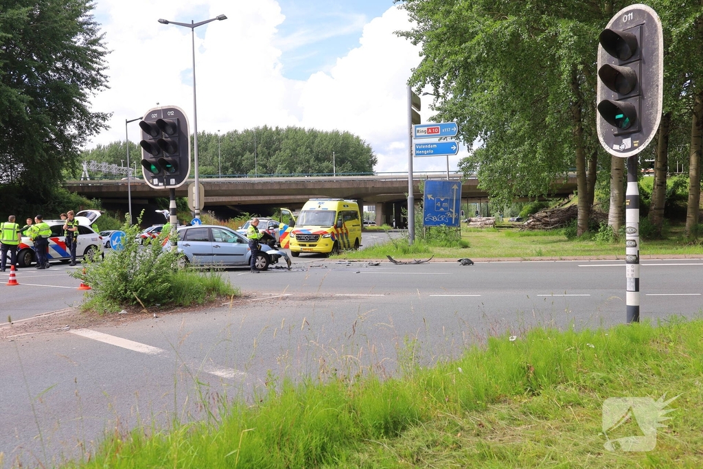 Ongeval leidt tot gewonde en verkeershinder