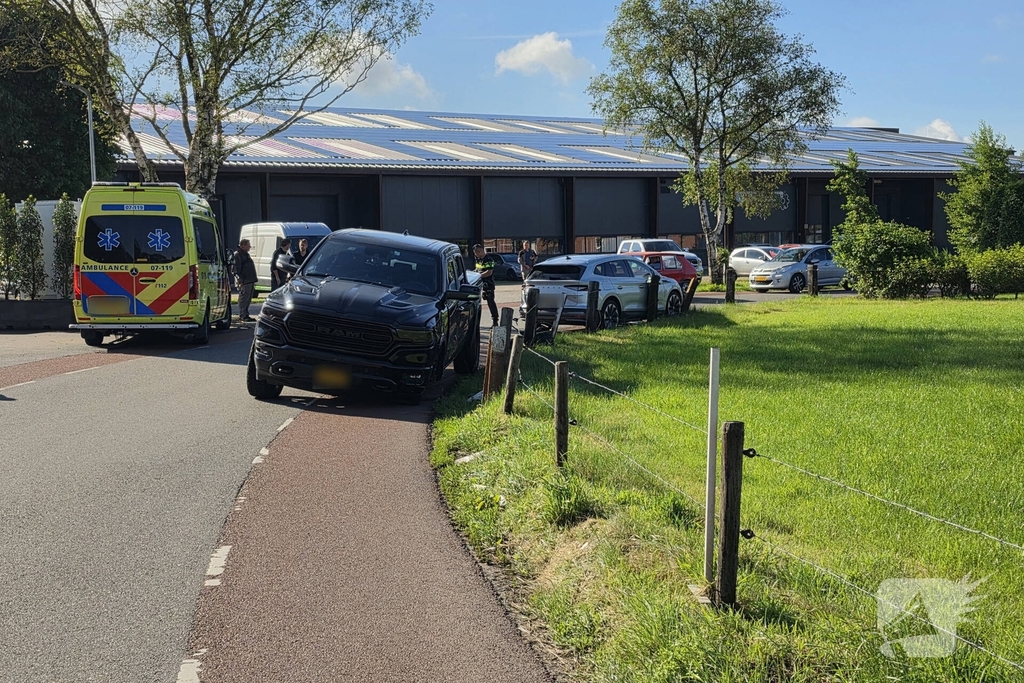Verlies van voorwiel na ongeval