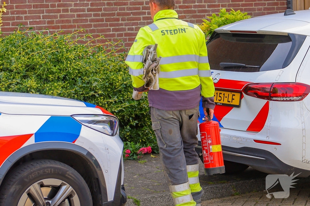 Ontruimde woningen na gaslekkage