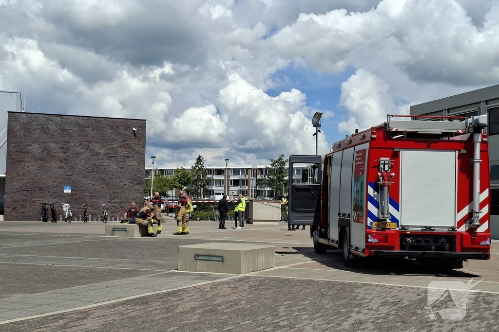 Gasleiding geraakt tijdens graafwerkzaamheden bij school