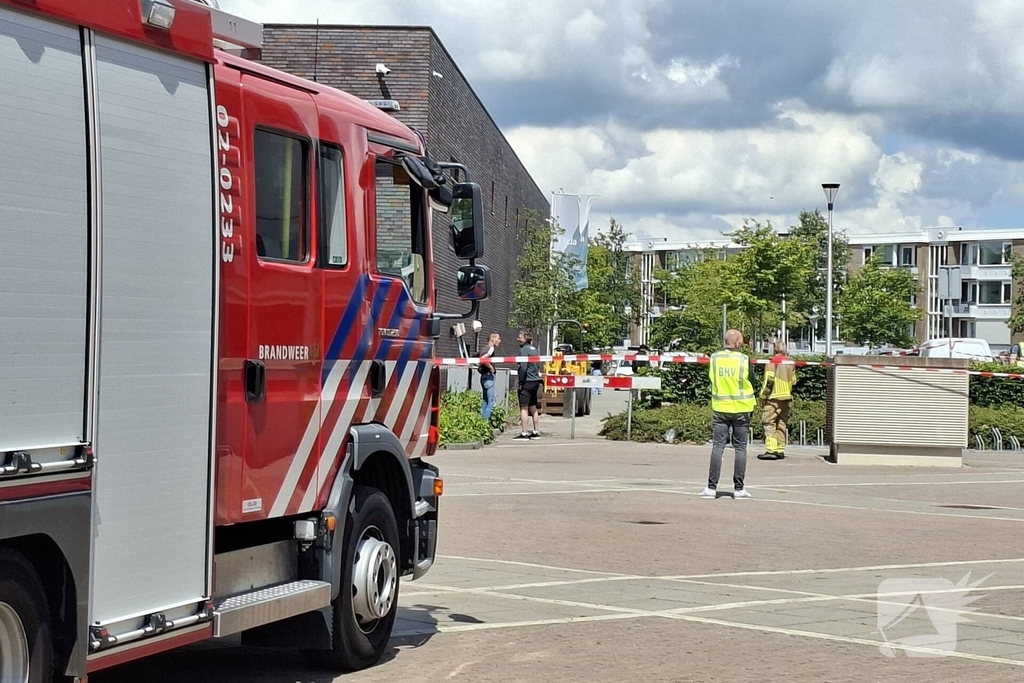 Gasleiding geraakt tijdens graafwerkzaamheden bij school