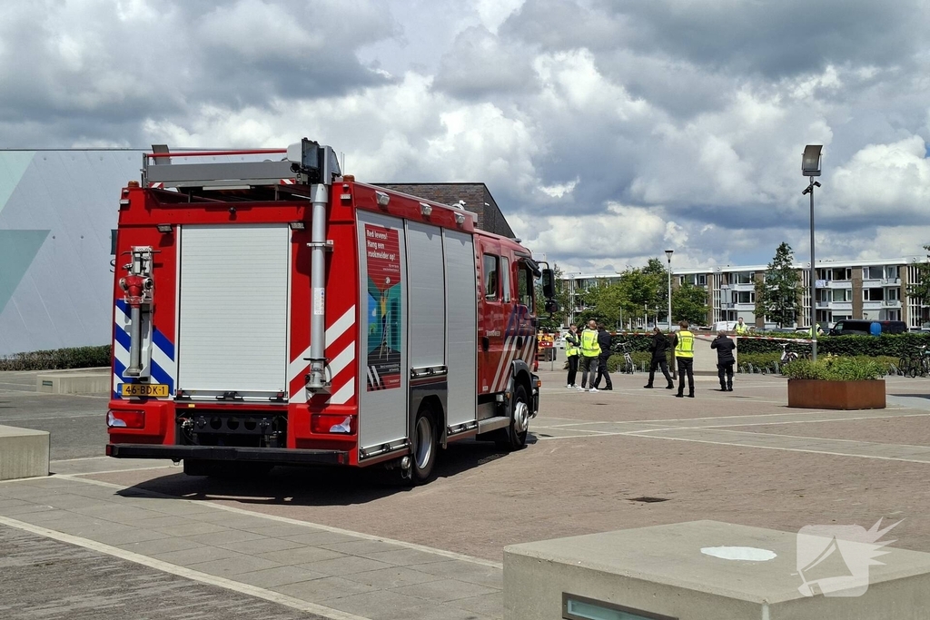 Gasleiding geraakt tijdens graafwerkzaamheden bij school