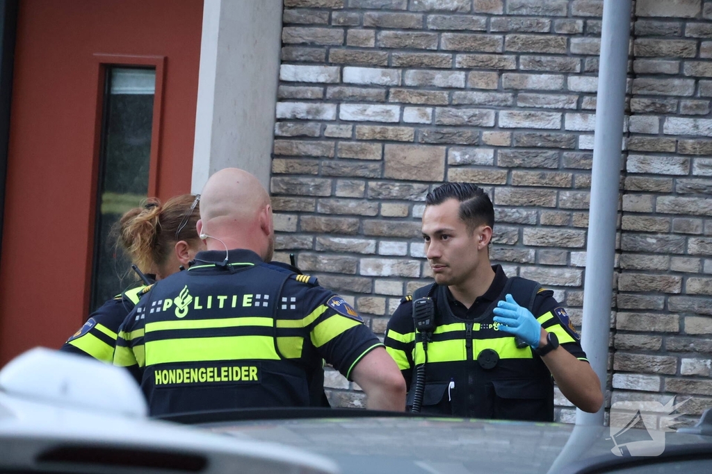 Persoon aangehouden na grote politieactie