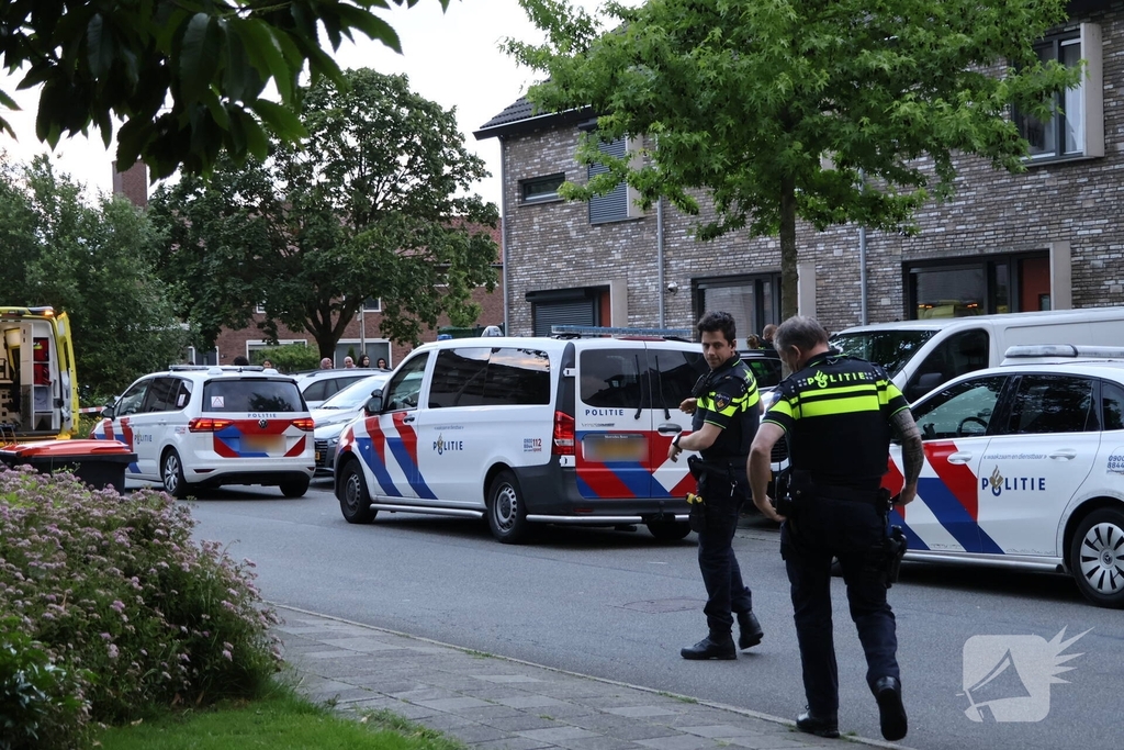 Persoon aangehouden na grote politieactie