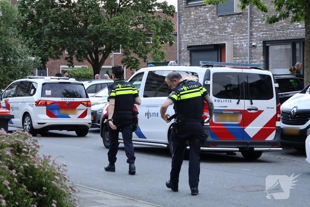 Persoon aangehouden na grote politieactie
