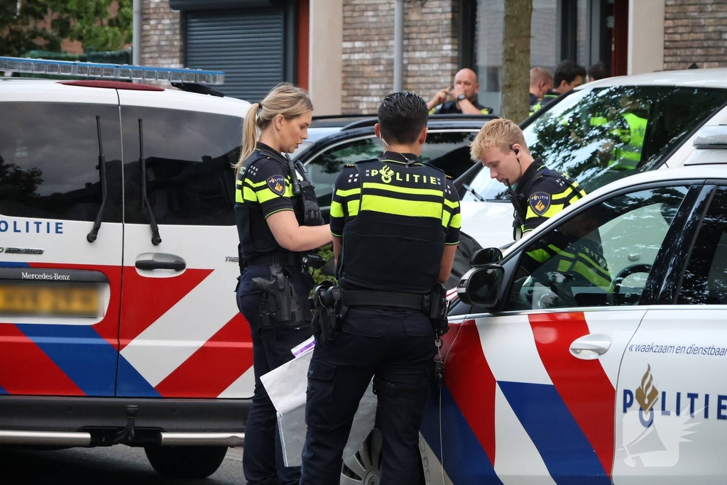 Persoon aangehouden na grote politieactie