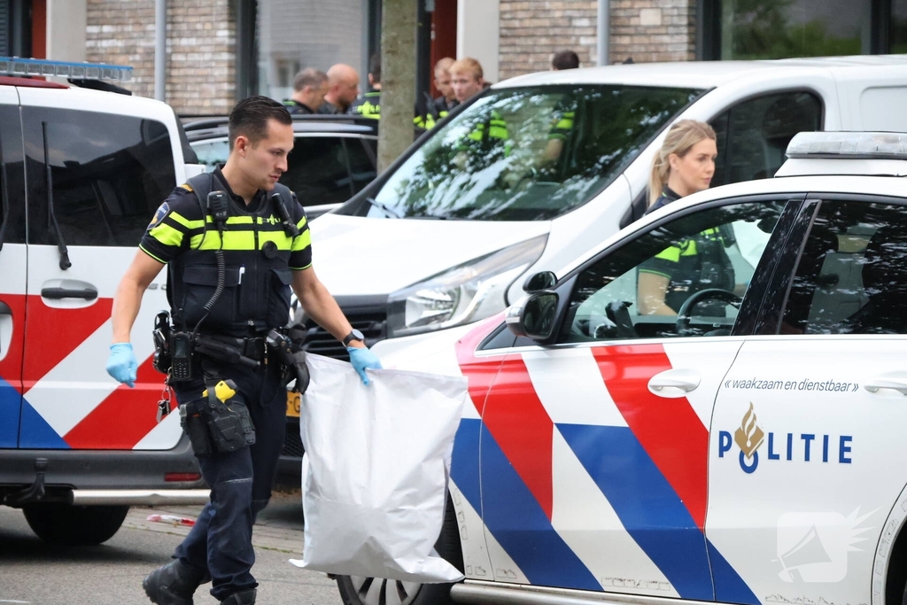 Persoon aangehouden na grote politieactie